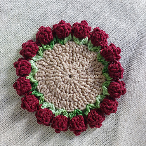 Lovely Tulip coaster photo 4