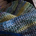 Baby Blue Scrap Yarn Blanket photo 4