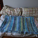 Baby Blue Scrap Yarn Blanket photo 3