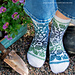 Secret Garden Socks pattern 