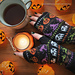 Spooky Season Mittens pattern 