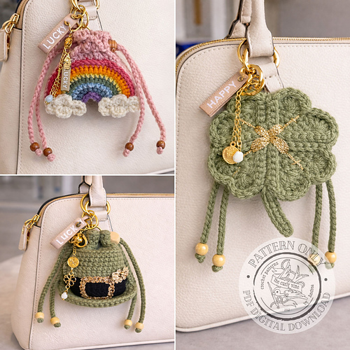 St. Patrick's Day Purse Charms