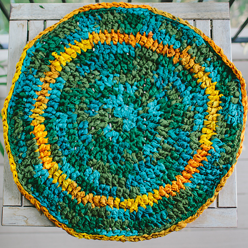 Ravelry Sari Silk Rug pattern by The Firefly Hook