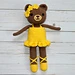 Ballerina Bear pattern 