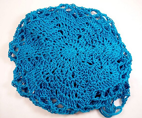 Flower-Bottom Market Bag photo 1