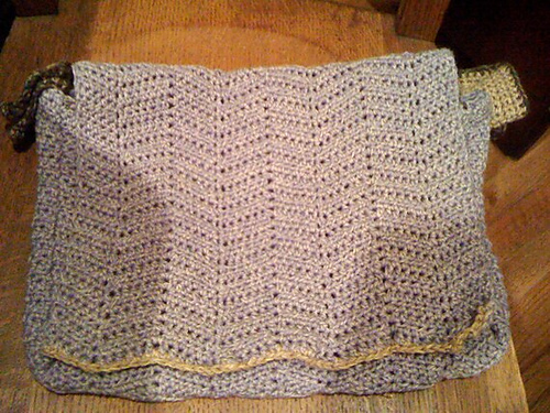 Chevron Messenger Bag photo 2