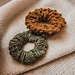 Ornament Scrunchies pattern 