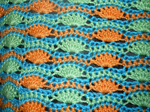 Ravelry: Wavy Shell Stitch Afghan pattern by Michael Sellick