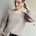 Holey Chic Sweater pattern 
