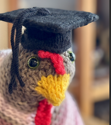 Emotional Support Chicken® GraduatHEN Cap
