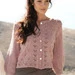 107-13 Jacket with flower bud pattern pattern 