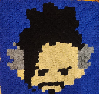 Ravelry: OW Hanzo Graphgan pattern by the madknatter