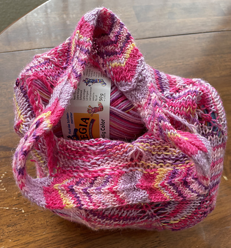 Sokke-garn Chevron Markedspose - Nick Davis