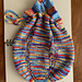 Urchin Sock Yarn Bag. pattern 