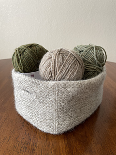 Size small, only lightly felted.