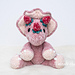 Strawberry Tanner the Triceratops photo 3