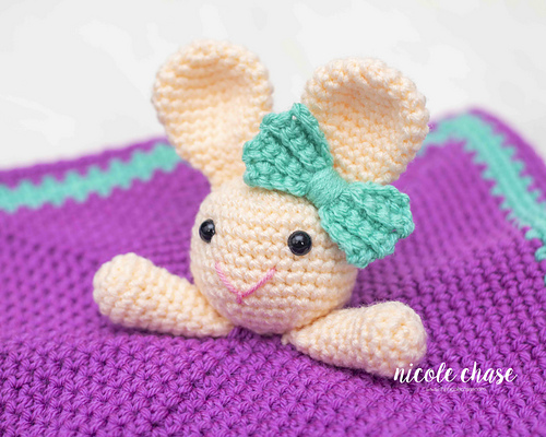 Hug Me Bunny Lovey photo 2