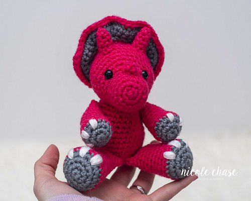 Mini Tanner the Triceratops photo 3