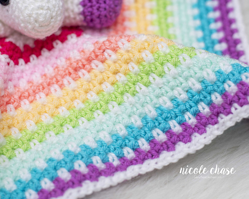 Hug Me Unicorn Lovey photo 4