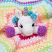 Hug Me Unicorn Lovey photo 3