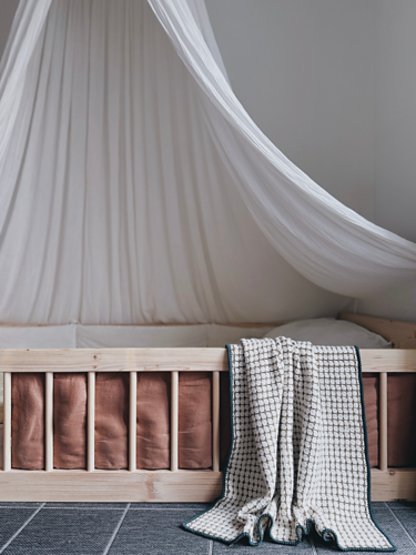 Geometry Garden Baby Blanket