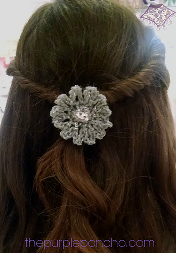 Sparkle Flower Hair Accessory photo 6