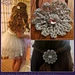 Sparkle Flower Hair Accessory pattern 