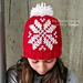 Snowflake Beanie pattern 