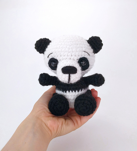 Ravelry: Crochet Panda Bear pattern by Theresa's Crochet Shop