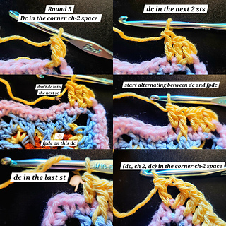 David's Alpine Hexagon Cardigan Crochet Pattern by The Stitch Queen Crochet Tutorials