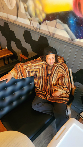 David's Alpine Stitch Hexagon Crochet Cardigan Tutorial Size Inclusive