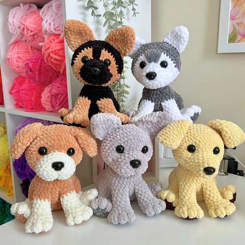 Mix and Match Puppy Plush