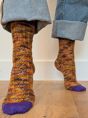 Spindle and Spell Socks