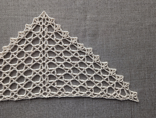 Ravelry: Lace Mesh Crochet Triangle Neck Scarf #116 pattern by ...