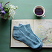 April Showers Socks pattern 