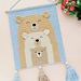 Bear family pattern 