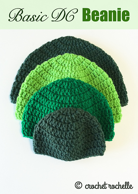 Basic dc beanie pattern Clearance