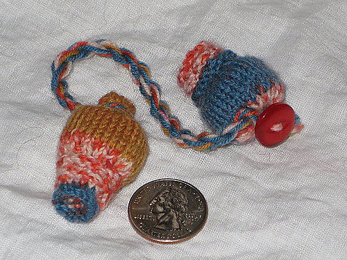 Knitted Punchinello Caps for Knitting Needles photo 1