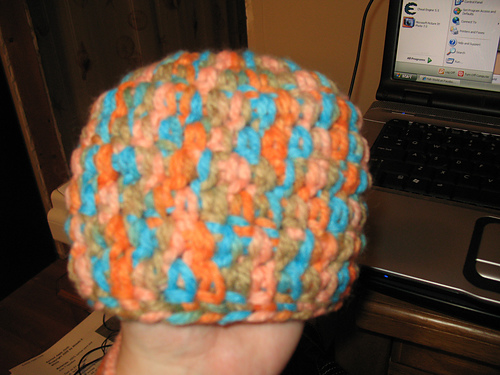 Toddler Rolled Brim Winter Cap & Matching Scarf photo 5