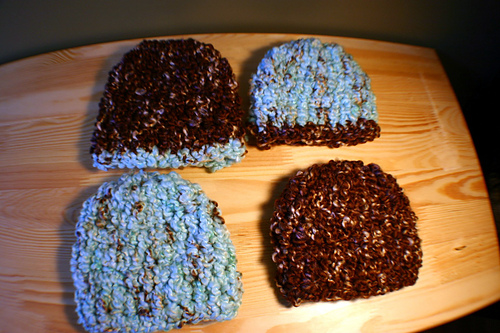 Toddler Rolled Brim Winter Cap & Matching Scarf photo 4