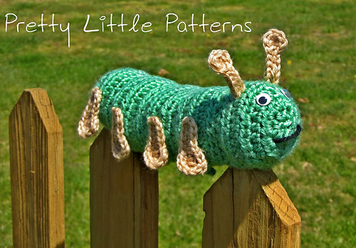 Katt og sommerfugl metamorfose (Topsy Turvy reversibel lekebamse) - Pretty Little Patterns, 2013