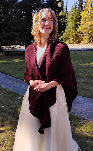 beans & bread shawl