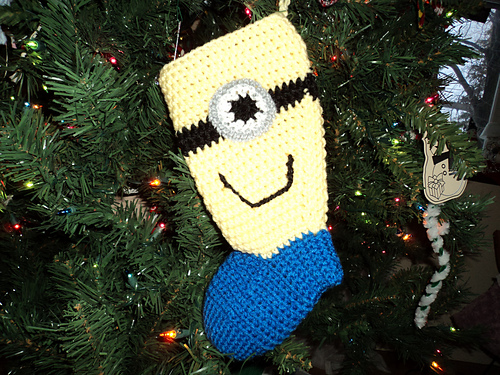 Minion Christmas Sock/Stocking photo 5
