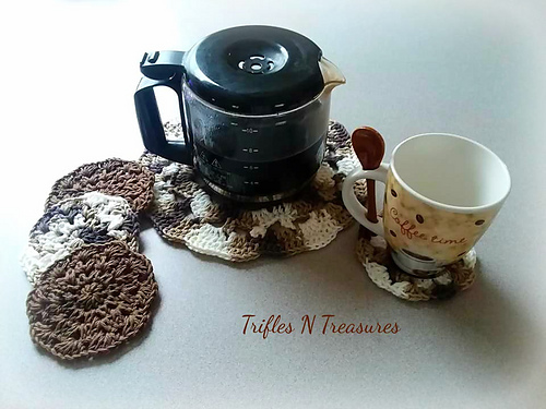 Cotton Placemat & Coasters Set photo 3