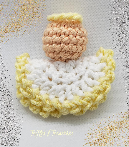 Ravelry: Simple Circle Angel Ornament pattern by Tera Kulling