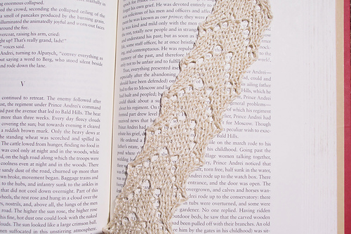 Ravelry: Lace Bookmark pattern by Nancy Miller