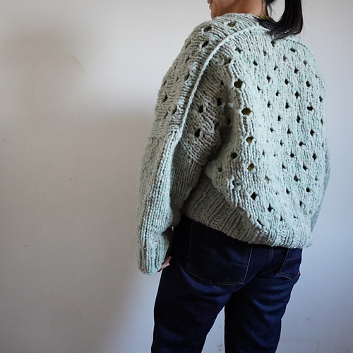 Black polka dot cardi main image 1