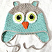 Owl Hat English pattern 