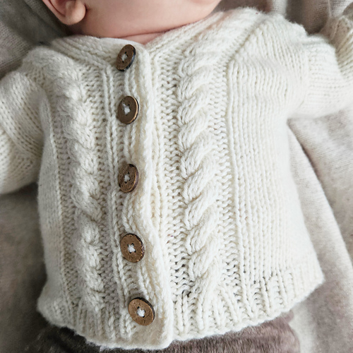 Alba Baby Cardigan - Tonje Haugli