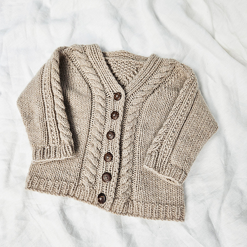 Alba Baby Cardigan - Tonje Haugli